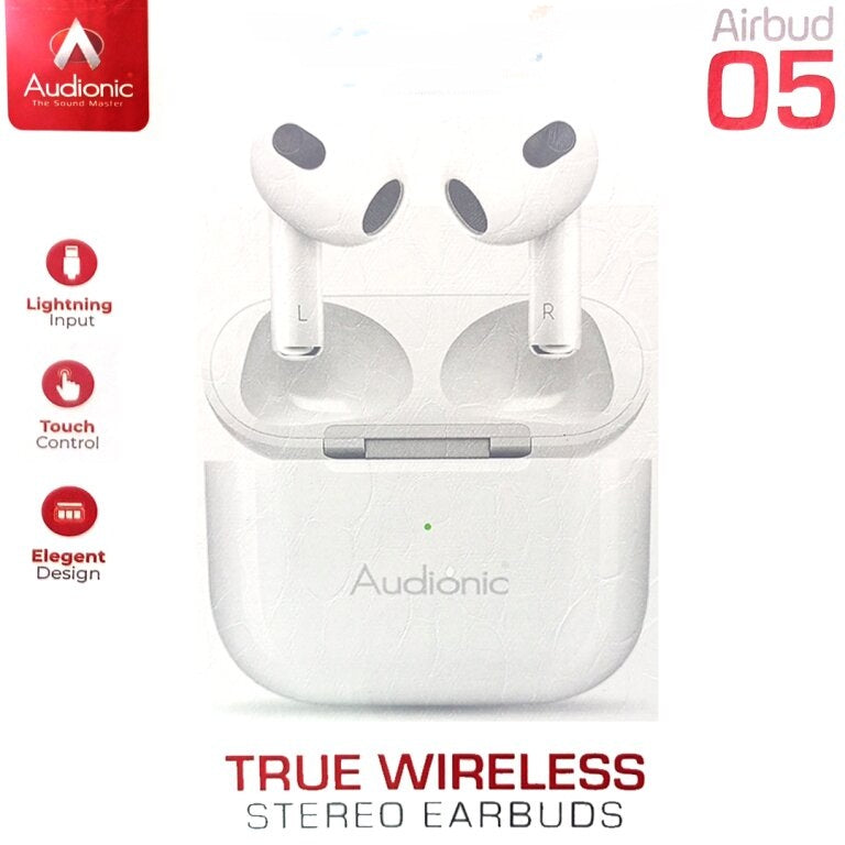 Airbuds 5 Wireless Bluetooth Earphone 5.0 Stereo Headset Charging Case