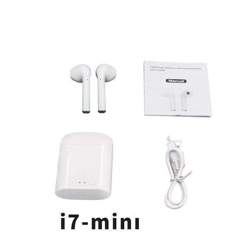 I7s TWS Mini Wireless Bluetooth Earphone Stereo Earbud With Charging Box Mic